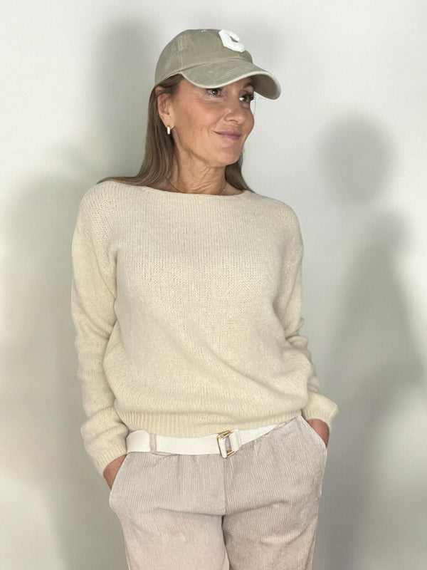 Pull Maria beige