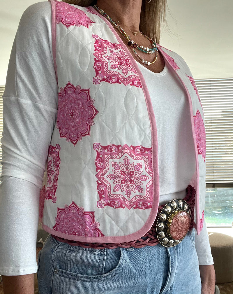 Gilet Roza rose🩷