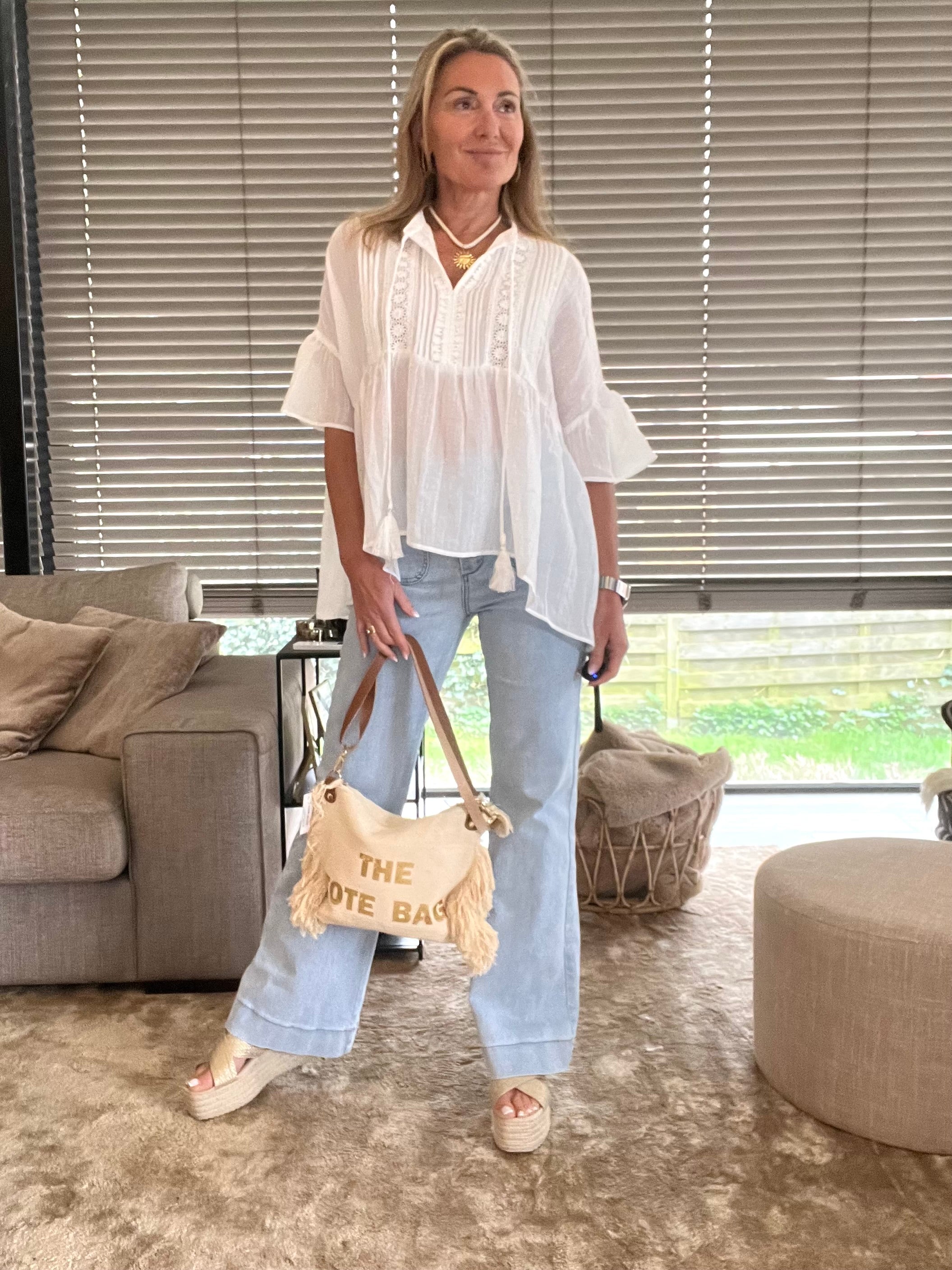 Chemisier Shala blanc