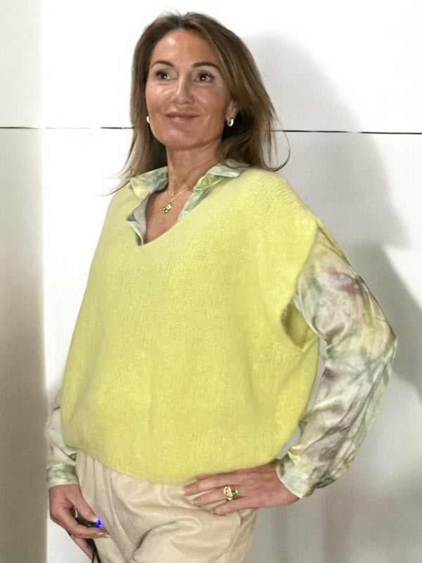 Pull Lime jaune 💛