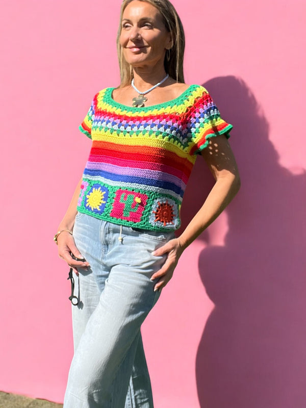 Pull crochet Colin
