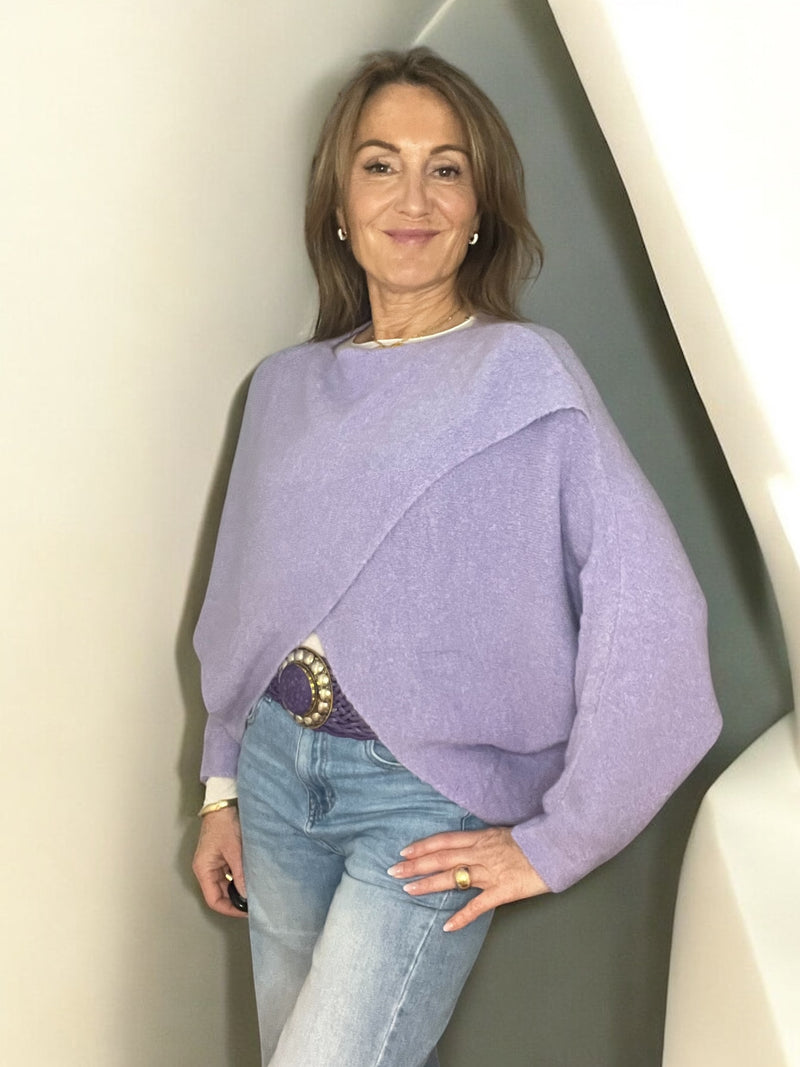 Pull Lisa parme