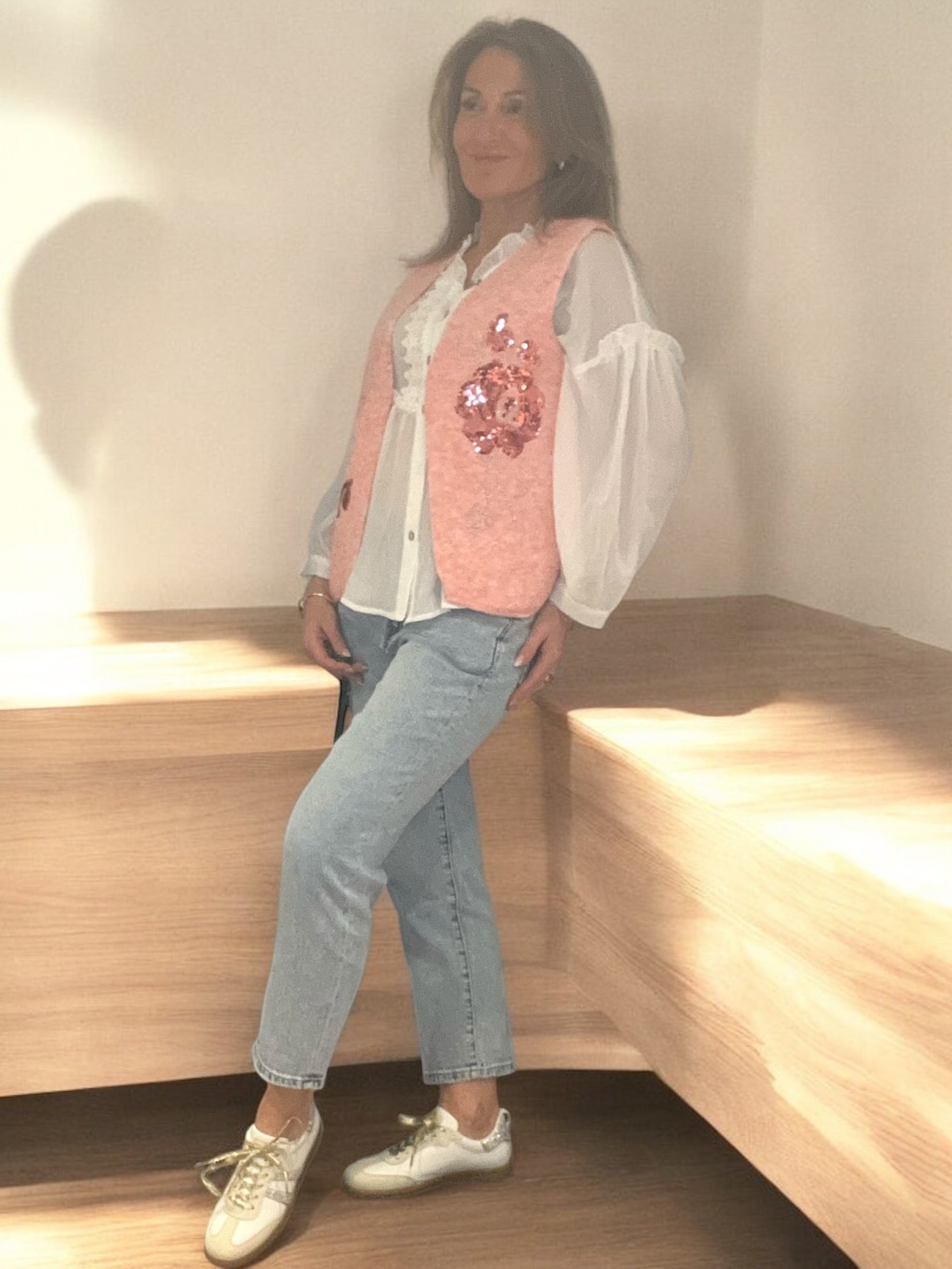 Gilet Lolita Rose