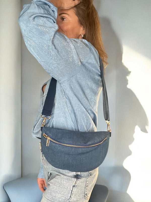 Sac Banane Jeans foncé