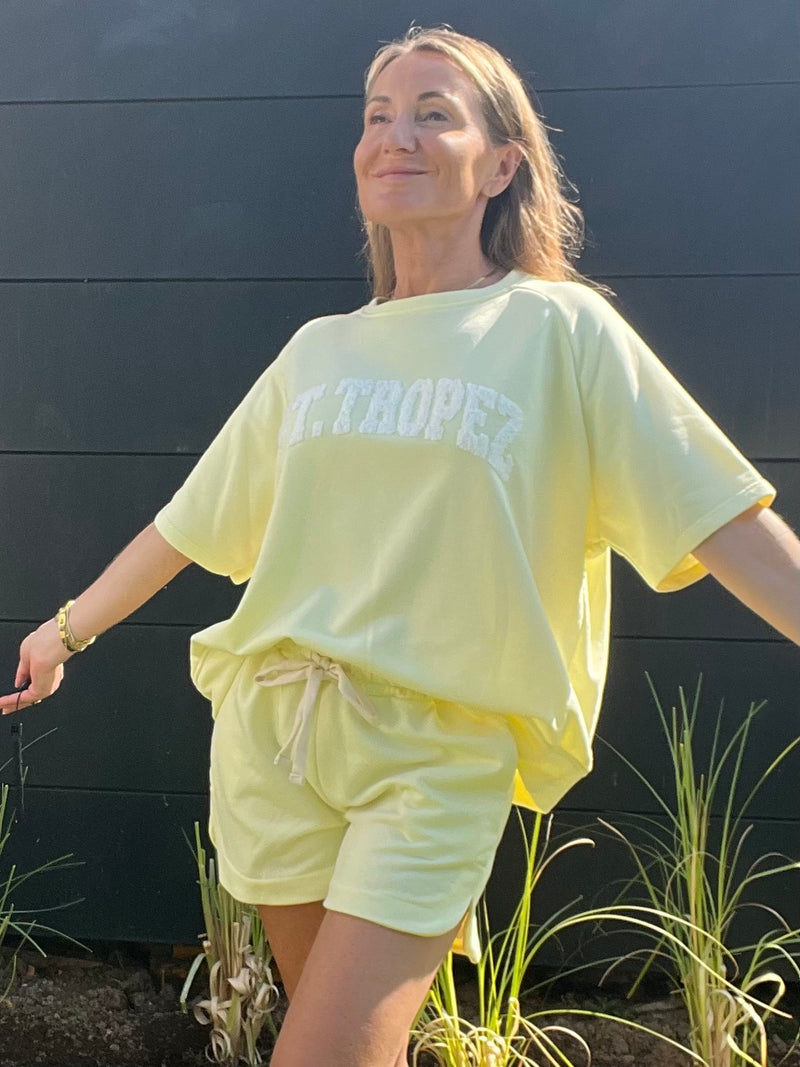 Sweat St Tropez jaune🌴