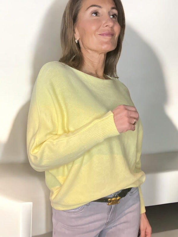 Pull Lilou jaune💛