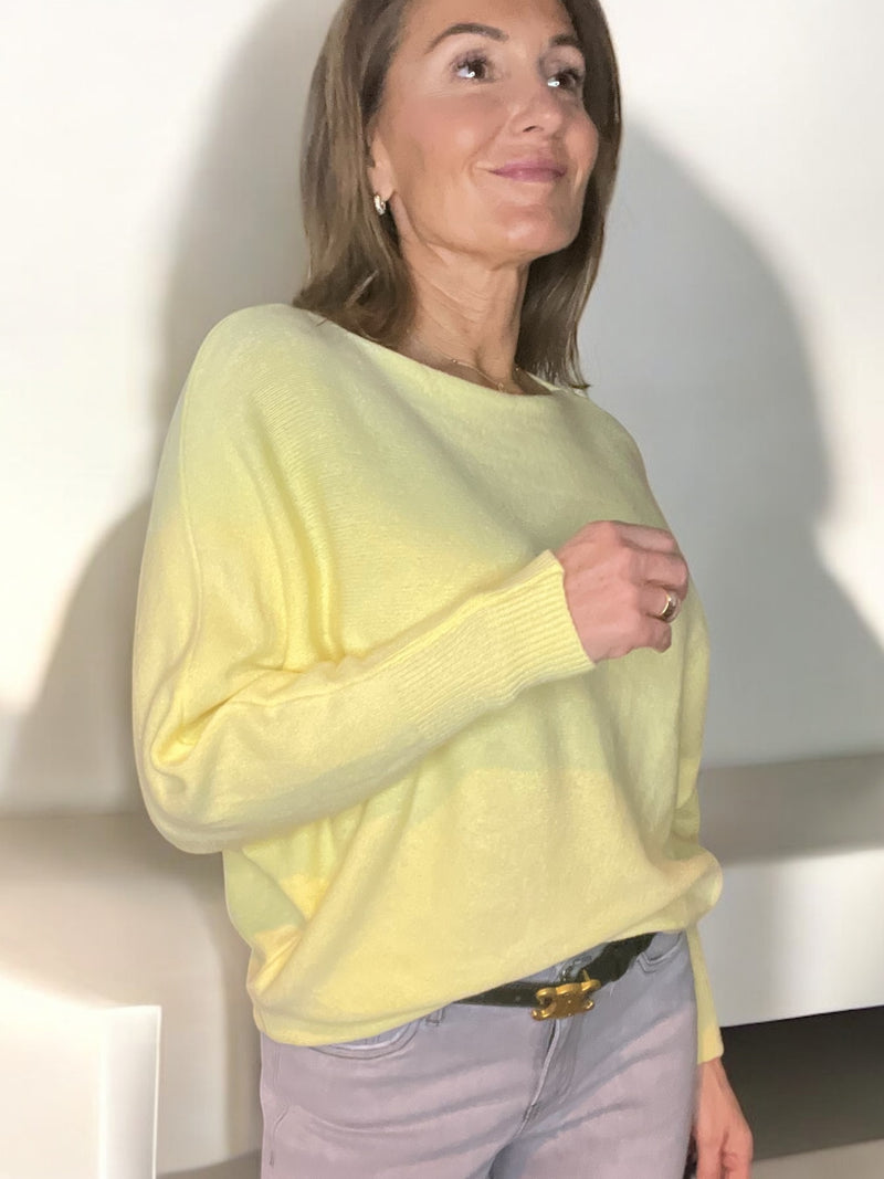 Pull Lilou jaune💛