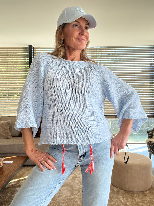 Pull Elou bleu ciel 🦋