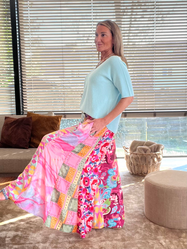 Pantalon Patchwork 8