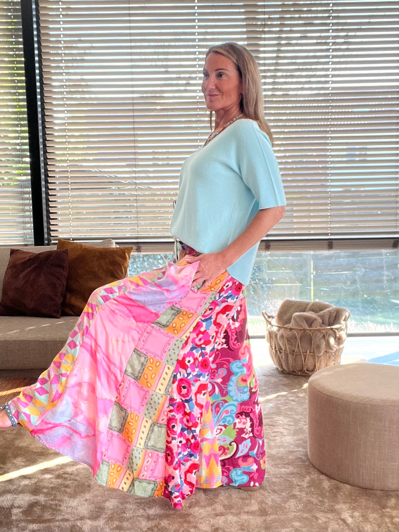 Pantalon Patchwork 8