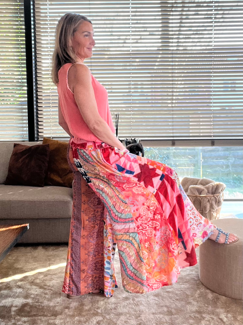 Pantalon Patchwork 7