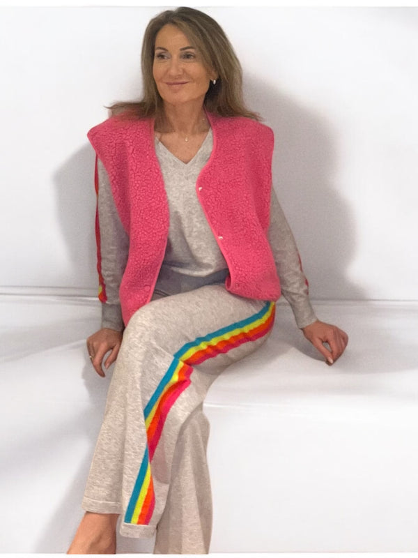 Gilet Rachelle Fushia