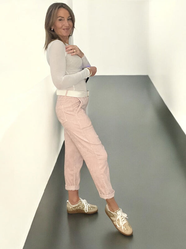 Pantalon Dany rose