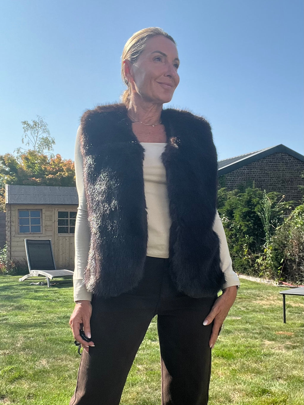 Veste Fourrure choco 🤎