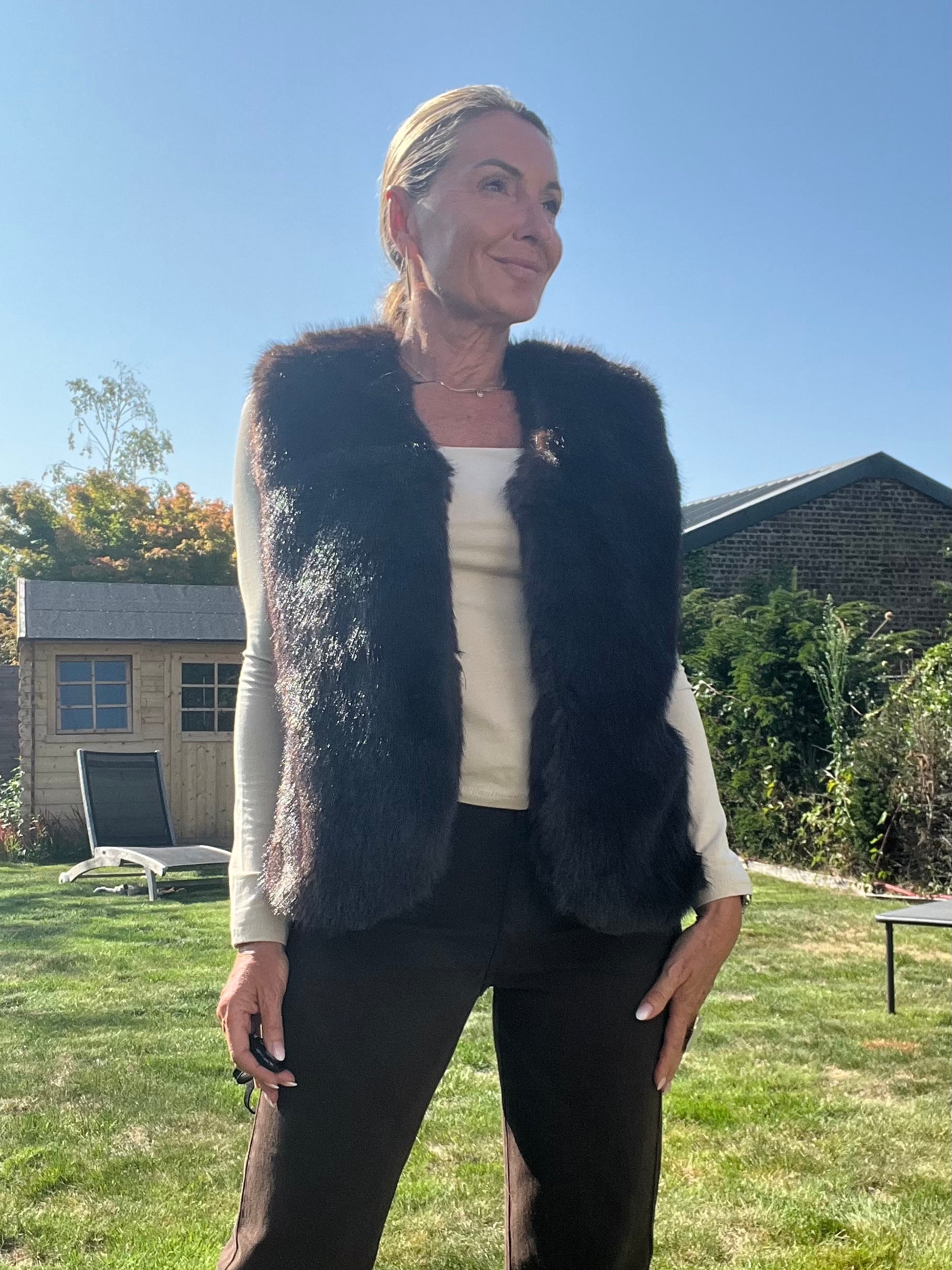 Veste Fourrure choco 🤎