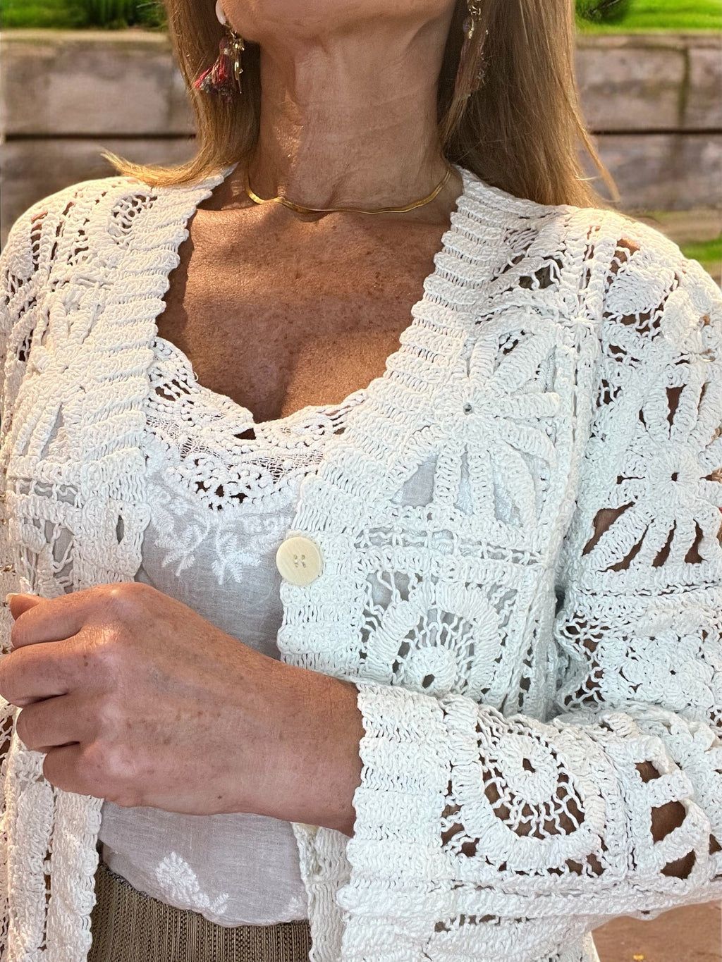 Gilet Marina Blanc