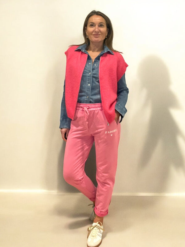 Pantalon j’adore fushia 🩷