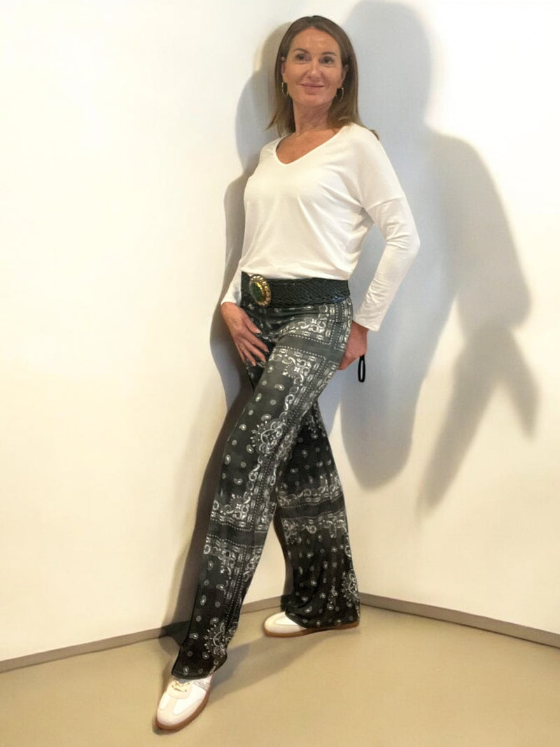 Pantalon Be Fun bandana Kaki