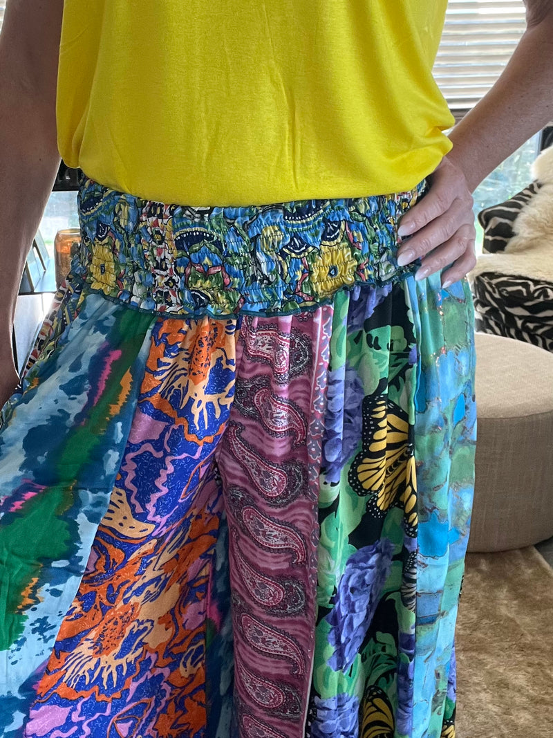 Pantalon patchwork 2