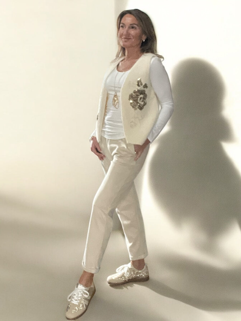 Gilet Lolita beige